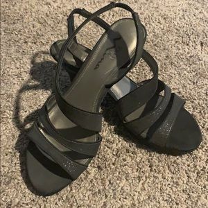 Black shoes with a little sparkle